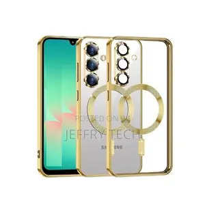 Samsung Galaxy A56 Magsafe Compatible Transparent Case - Shockproof,