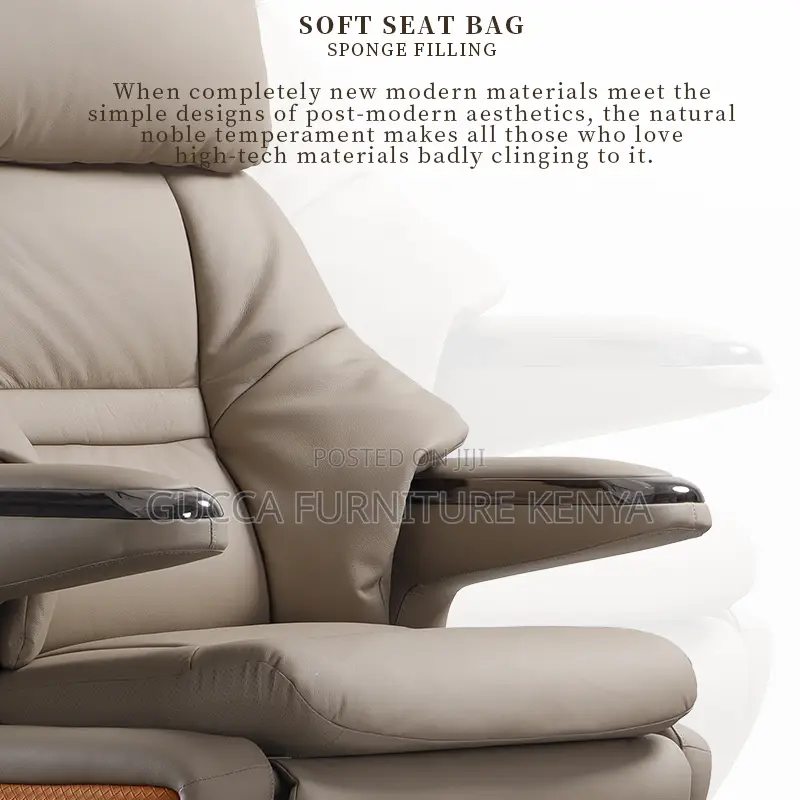 Director's Leather Office Seat.