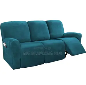 High Velvet Material Recliner Sofa Covers