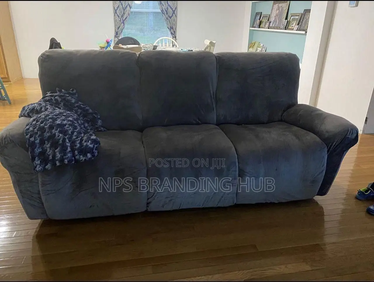 High Velvet Material Recliner Sofa Covers