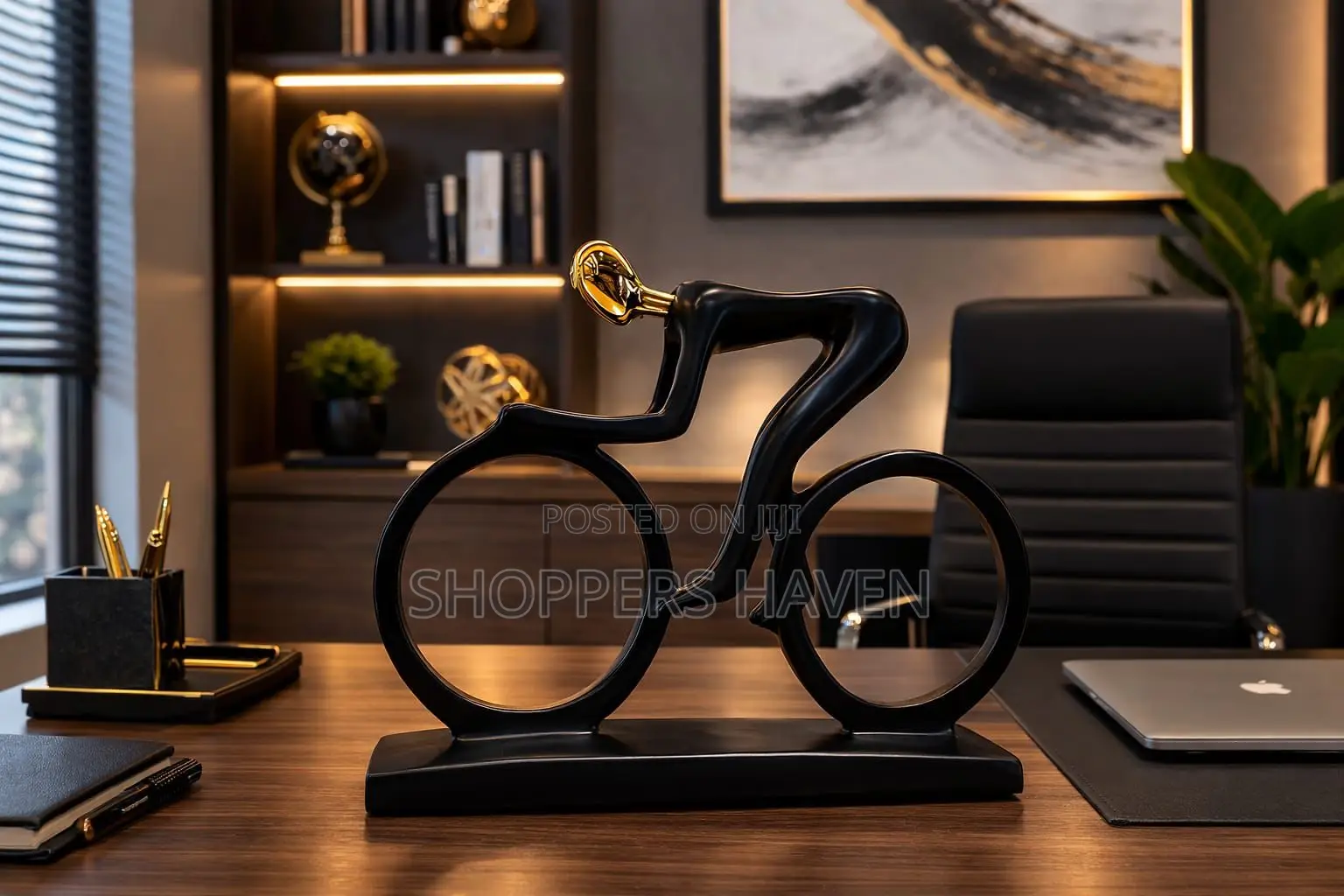 Handmade Biker Resin Figurines