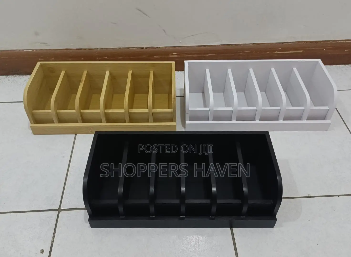 Bamboo Belt Organiser