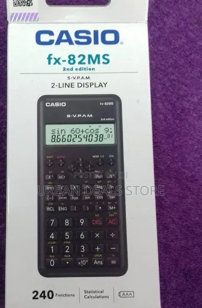 Casio Fx-82ms Scientific Calculator