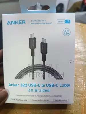 Anker 322 Usb-C to Usb-C Braided Charging Cable