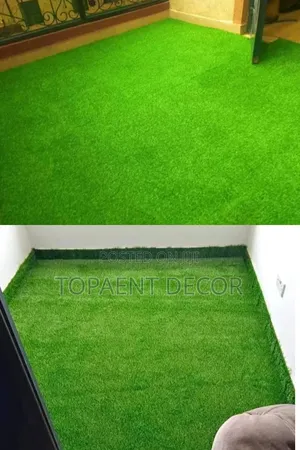 Home Laundry Area Soft on Feet Artificial Green Grass Carpet
