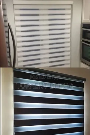 Horizontal ,Dark and Bright Coloured Office Blinds