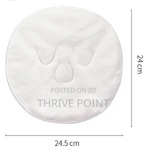 Hot Compress Face Steam Bath Towel Now Available in White