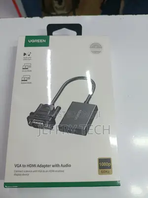 Ugreen Vga Male to Hdmi Video Converter Adapter for Desktop Computer,