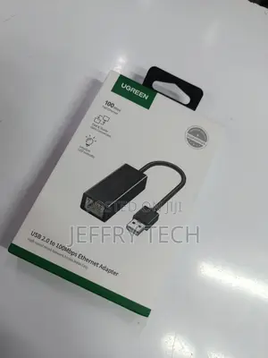 Ugreen Ethernet Adapter Usb 2.0 to 10 100 Network Rj45 Lan Wired Adapt