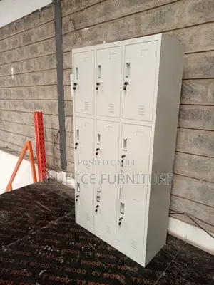 Nine Locker Office Cabinet