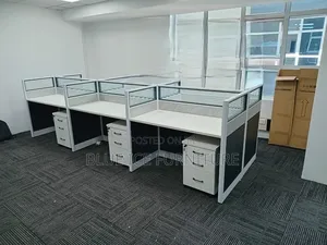 Modern Office 6 Way Cabinet