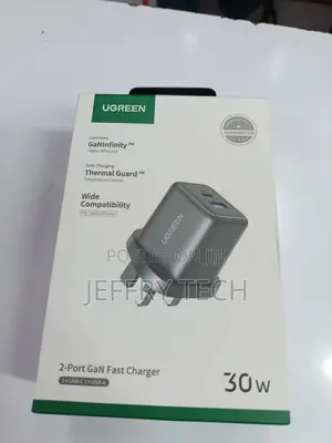 Ugreen 30w 2-Port Gan Fast Charger - X516 (65036)