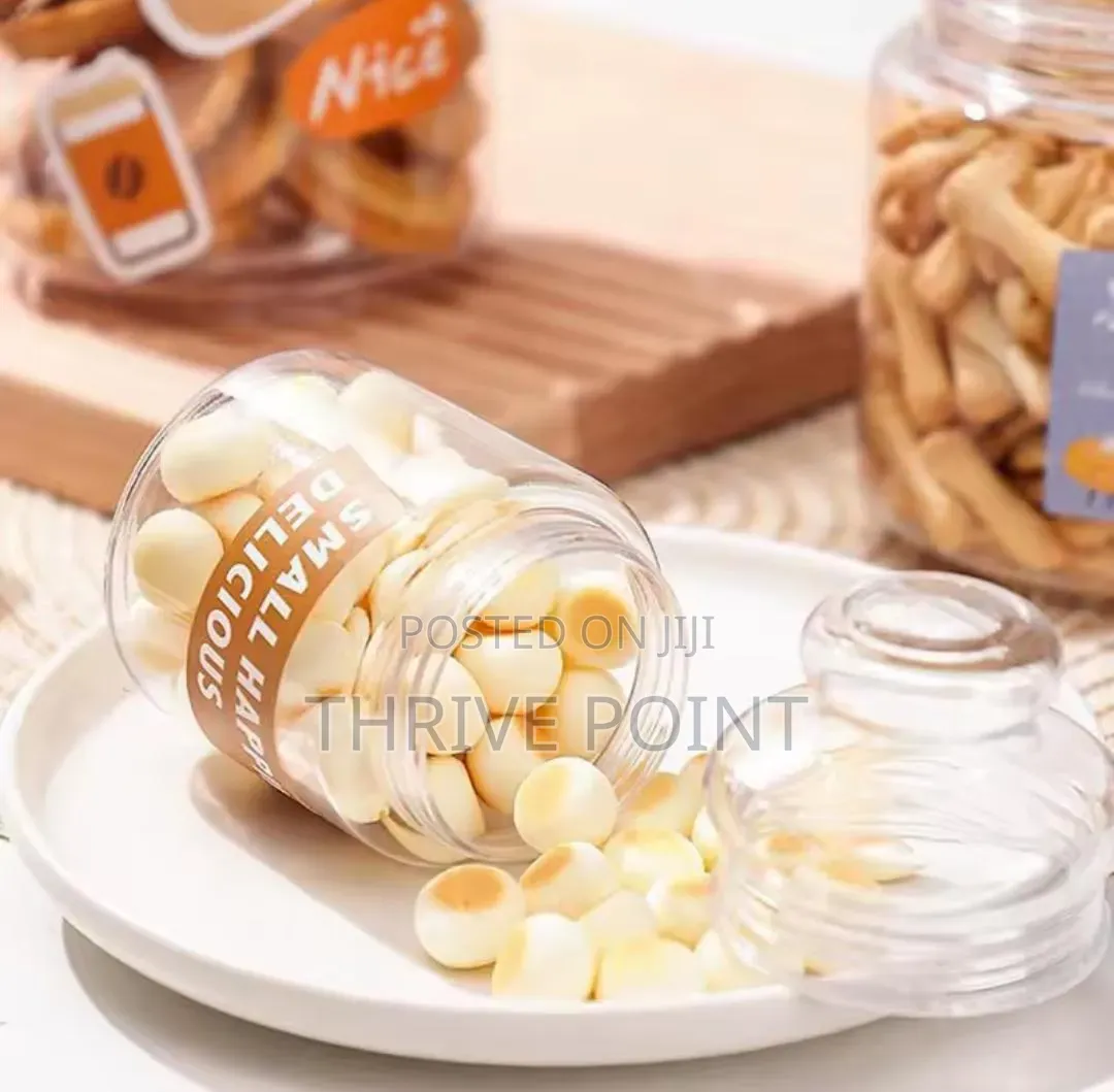 * Glass Airtight Storage Jar