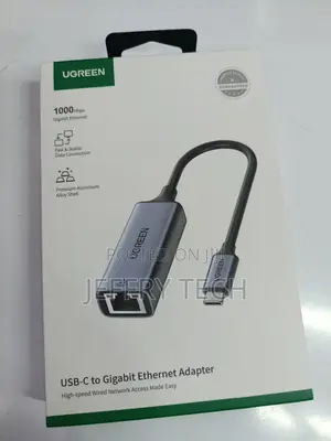 Ugreen Usb C to Ethernet Adapter, 1000mbps Gigabit Typec to Rj45 Netwo