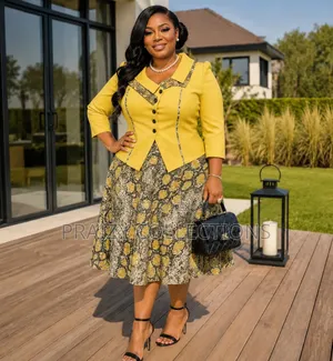 Premium Church Occasion Dress Set