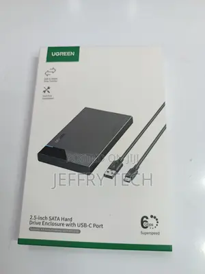Ugreen 2.5" Hard Drive Enclosure Usb-C 3.1 Gen 2 to Sata Iii 6gbps For
