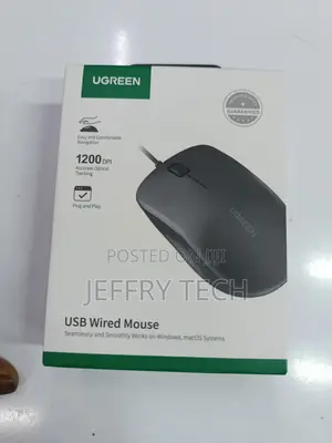 Mu007 Wired Mouse Three-Button Mouse 1200dpi Compatible System: Window