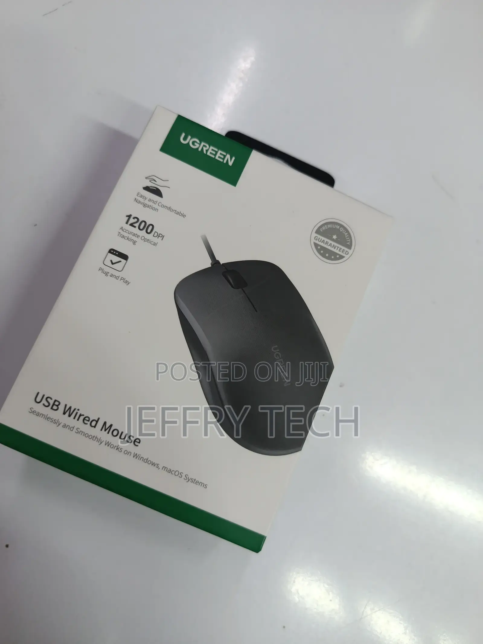 Mu007 Wired Mouse Three-Button Mouse 1200dpi Compatible System: Window