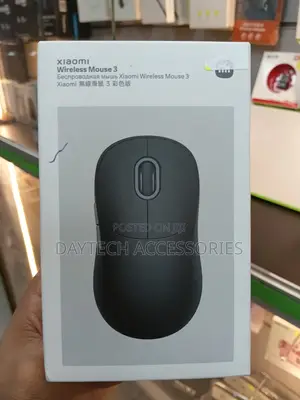 This Is a Black Xiaomi Wireless Mouse 3.