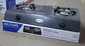 Stainless Steel Double Burner Gas Cooktop