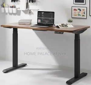 Computer Desk: Two Stage Dual Motor Adjustable Standing Desk