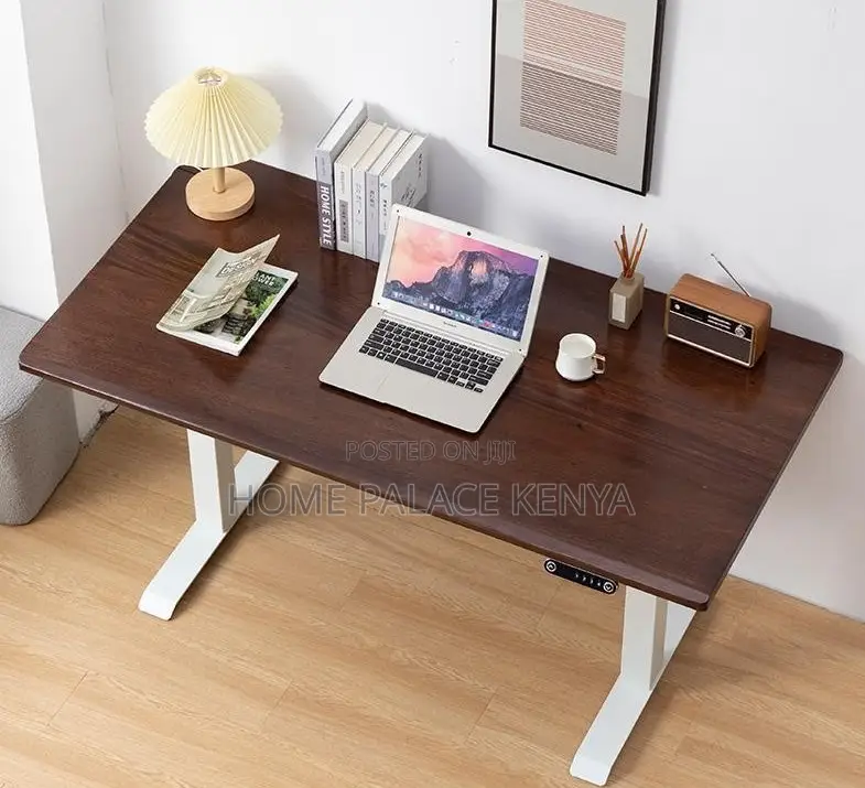 Computer Desk: Two Stage Dual Motor Adjustable Standing Desk