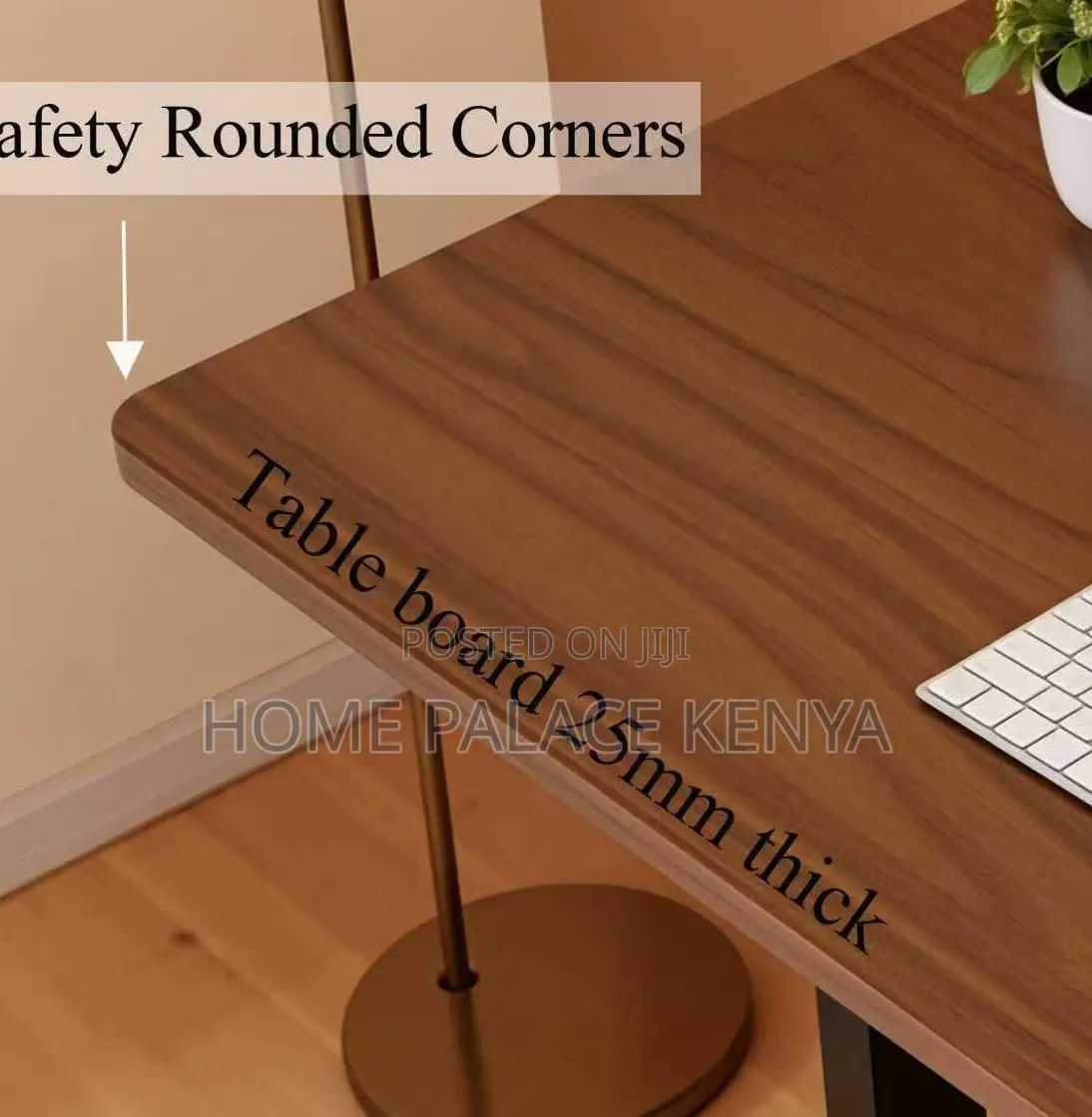Computer Desk: Two Stage Dual Motor Adjustable Standing Desk