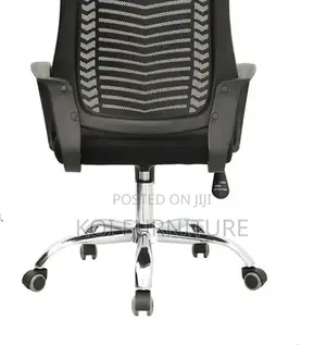 Office Chairs: High Backrest Ergonomic Adjustable Height Chair