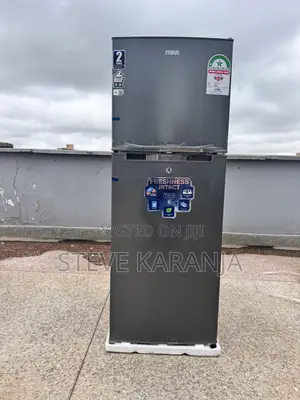 Mika 138l Double Door Fridge Direct Cool