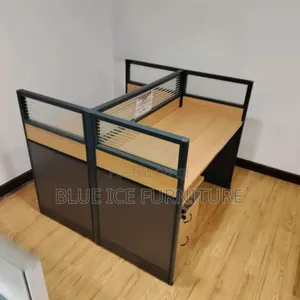 2 Seater Wooden Workstation