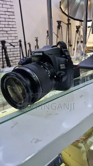 Used Canon 250d Camera Lit