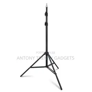 2.1m Aluminum Light Stand Tripod Adjustable With Clip