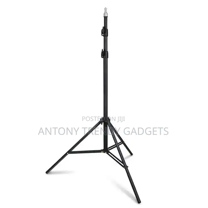 2.1m Aluminum Light Stand Tripod Adjustable With Clip