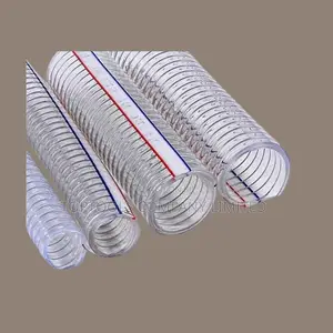 Clear Steel Suction Pipes -1.5 Inches by 30 Metres