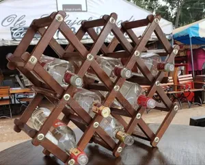 Yavapai Modern Walnut Wine Racks