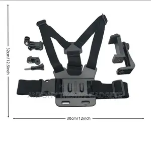 Pov Chest Harness Mount Compatible With Most Smartphones