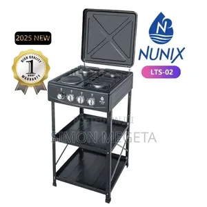 Lts-02 ,Nunix 3+1 Cooker With Shelves