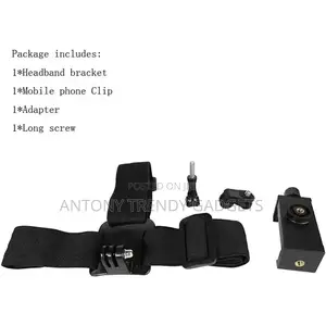Pov Head Mount Harness for Smartphone Video Recording