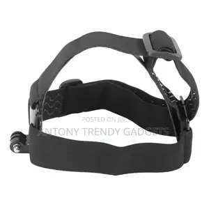 Adjustable Head Strap Camera Mount for Hands-Free Filming