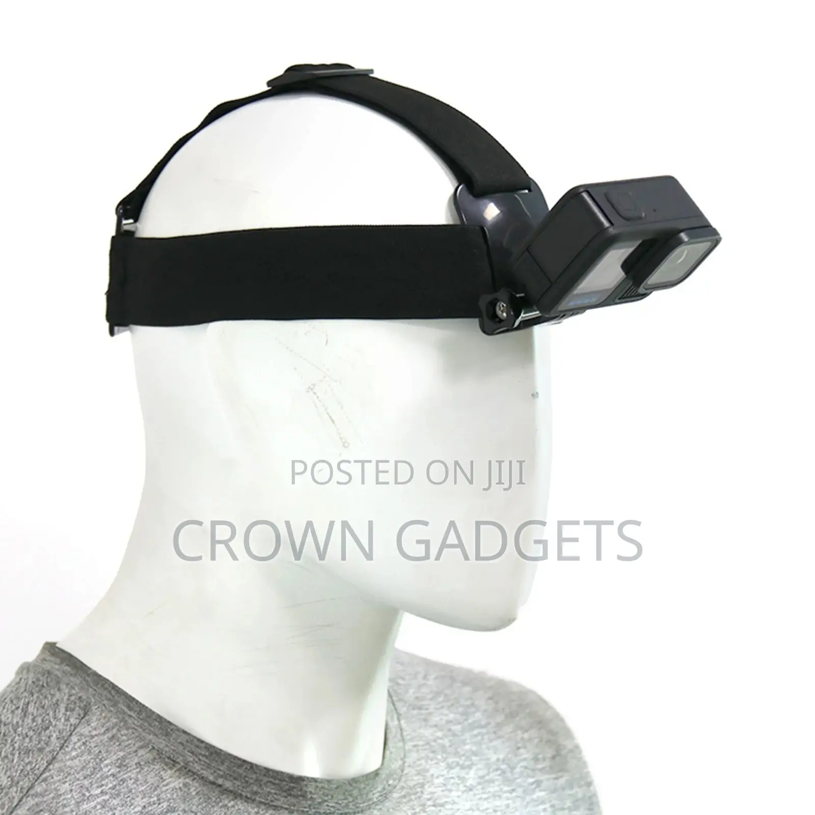 Adjustable Head Harness Camera Mount for Hands-Free Videos
