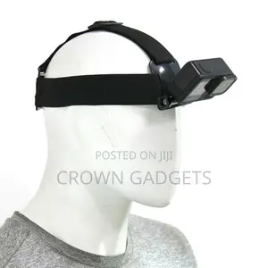 Adjustable Head Harness Camera Mount for Hands-Free Videos