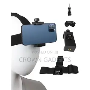Pov Head Mount Strap For Sports Vlogging Adventure