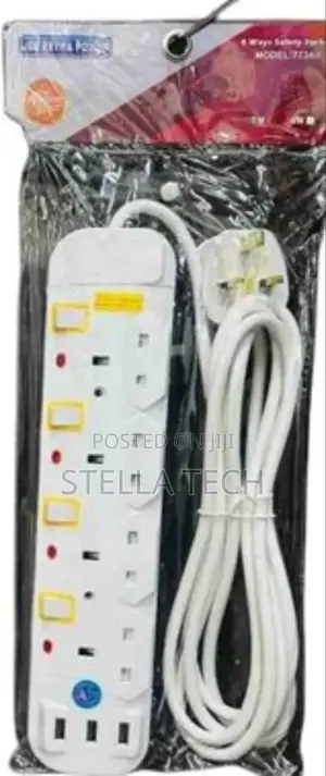 3m 4 Way Extension With Usb and Type C Ports
