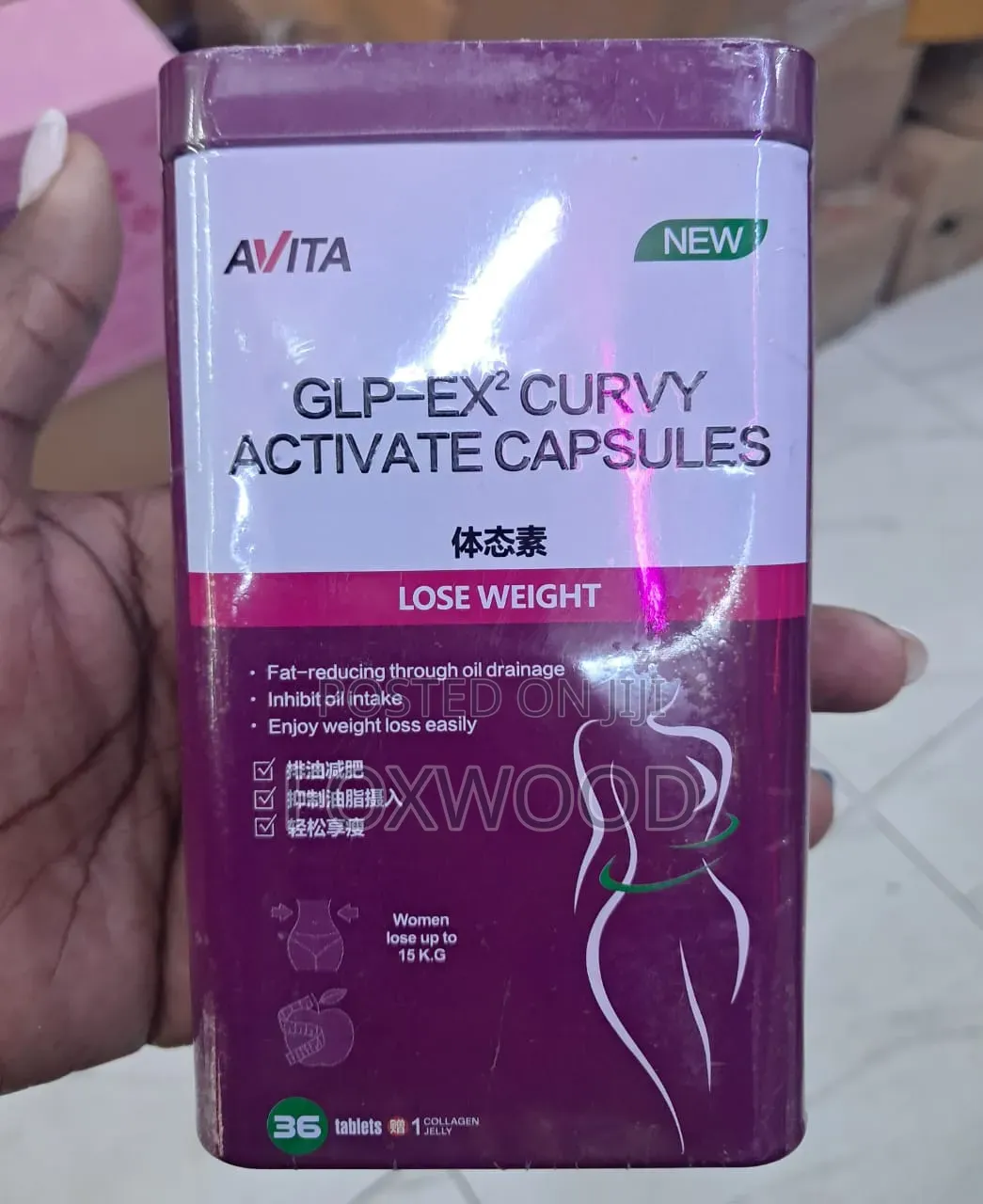Avita GLP-Ex2 Curvy Activate Capsules.