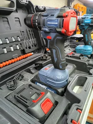 Brushless Lithium Electric Drill Set.