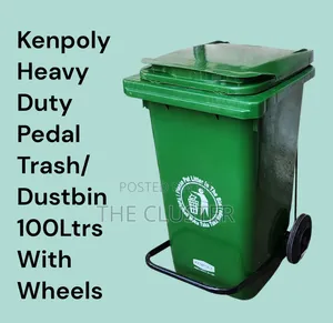 100ltrs Heavy Duty Pedal Trash Dustbin