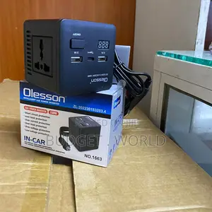 Olesson 1663 150w Car Inverter With Fast Usb Charging and Ac Outlet