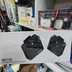 Sk750 2.4ghz Wireless Lavalier Microphone Recording Kit