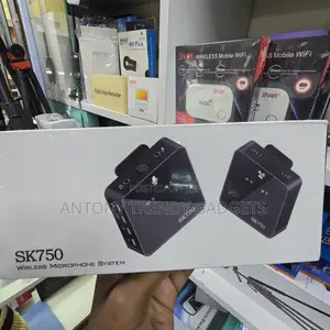 Sk750 Wireless Mic for Vlogging Interviews Streaming
