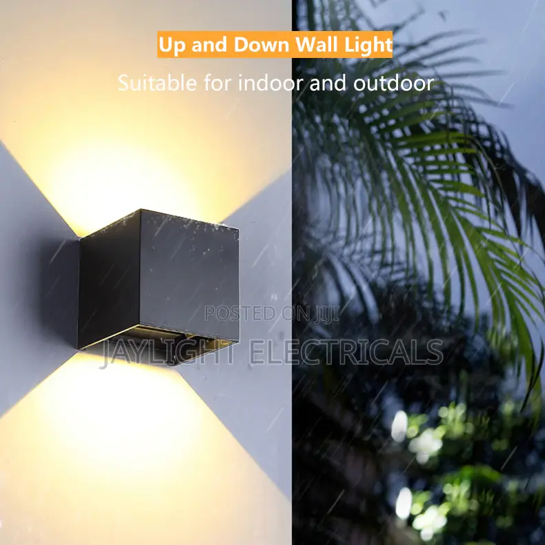 Art Modern Deco Square Wall Sconce